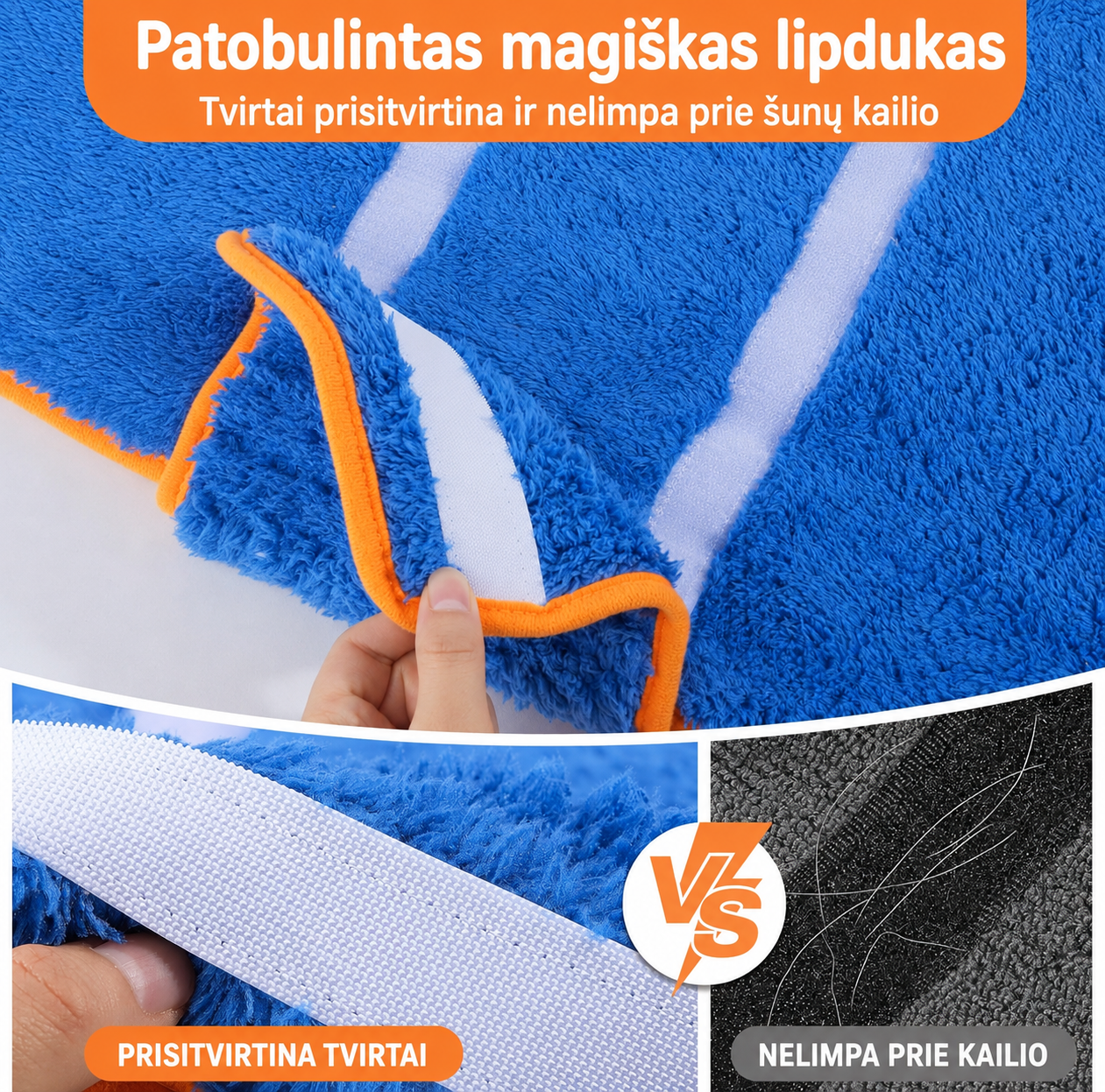 Minkštas sugeriantis šuns chalatas – Greitas džiūvimas ir šiluma po maudynių